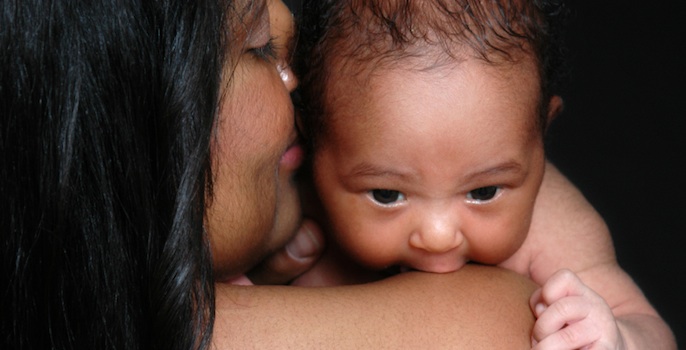 mother and baby