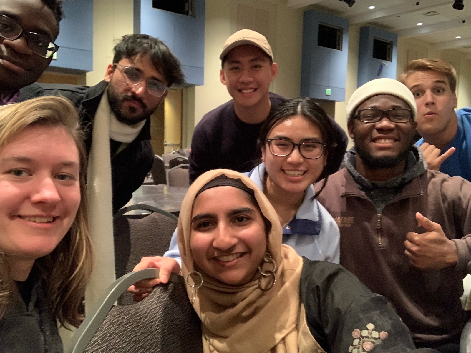 Namrah and friends.